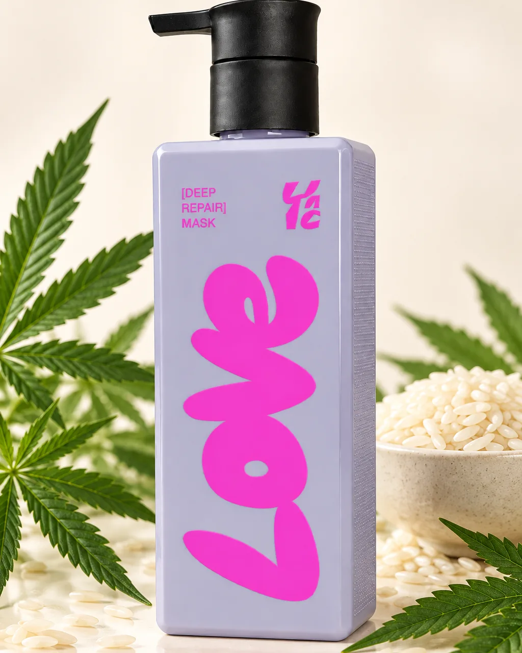 Love tra foglie di canapa e chicchi di riso