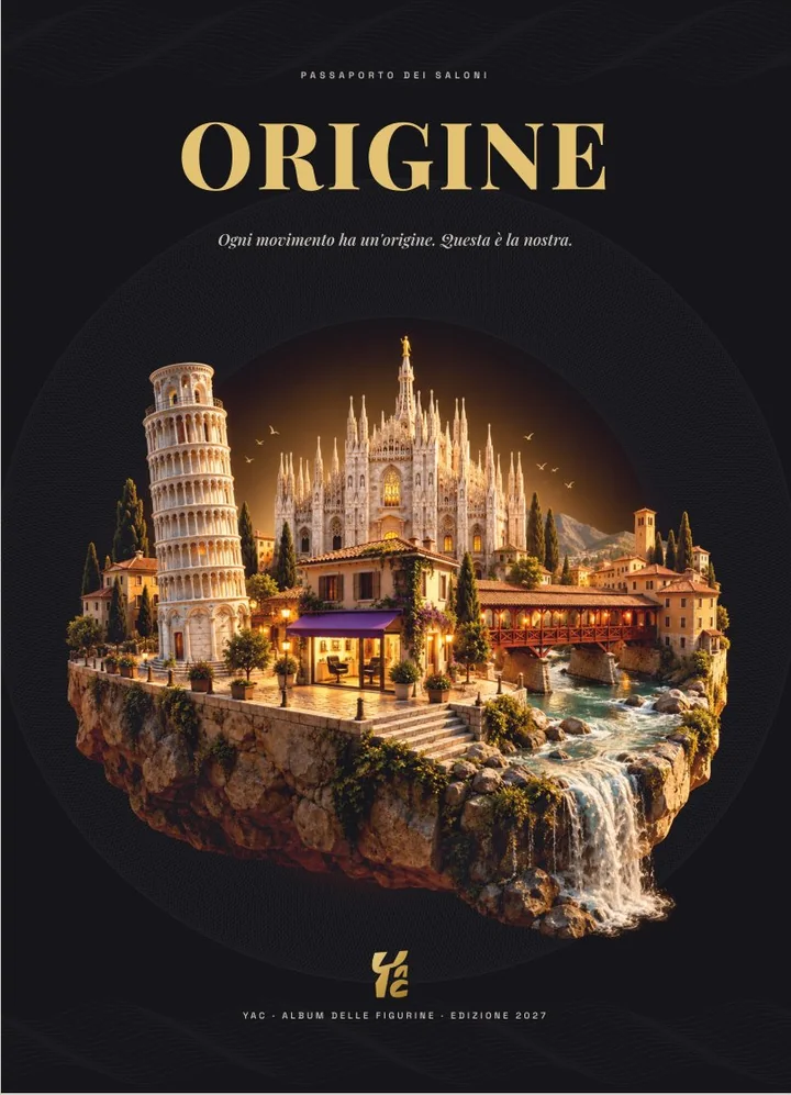 La copertina dell'album Origine: Pisa, Milano e Bassano in un solo plastico, su fondo nero